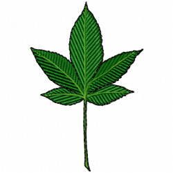 Leaves Embroidery Design 5